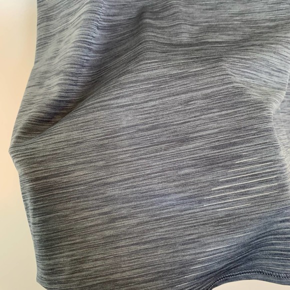Athleta Womens Racer-back Tank Top Size Large Gray Sleeveless Athletic - Picture 7 of 15